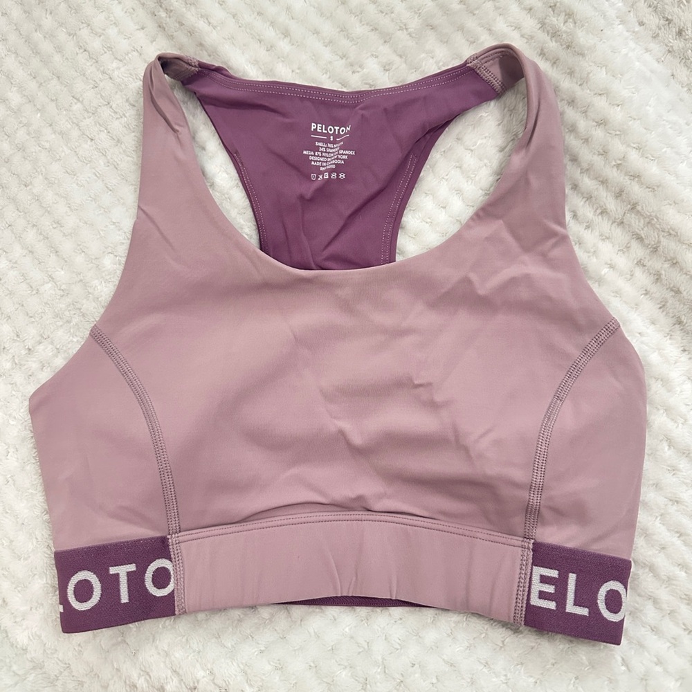 Peloton Pink Bra S